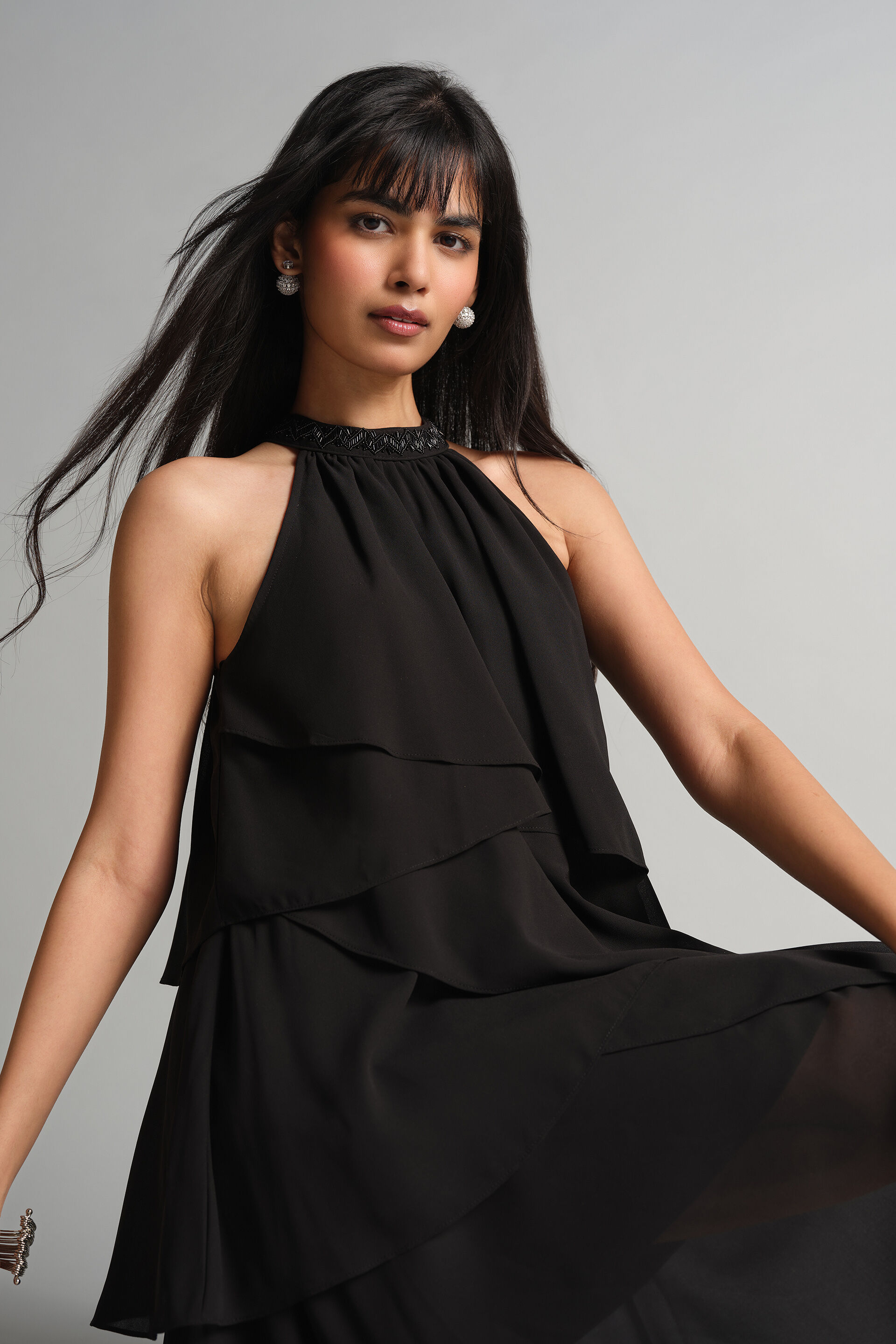 Rasmus Dress, Black, image 4